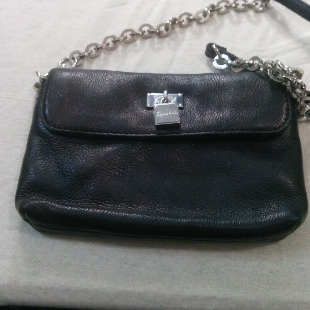 Calvin Klein Leather Crossbody Purse